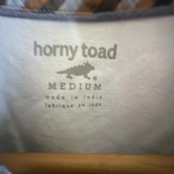 Horny Toad Casual Pearl Snap Shirt - Mens Medium - Picture 3 of 4